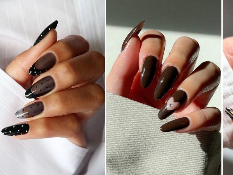 5 ideas de uñas oscuras para las amantes del ‘dark nail art’: son elegantes y atemporales