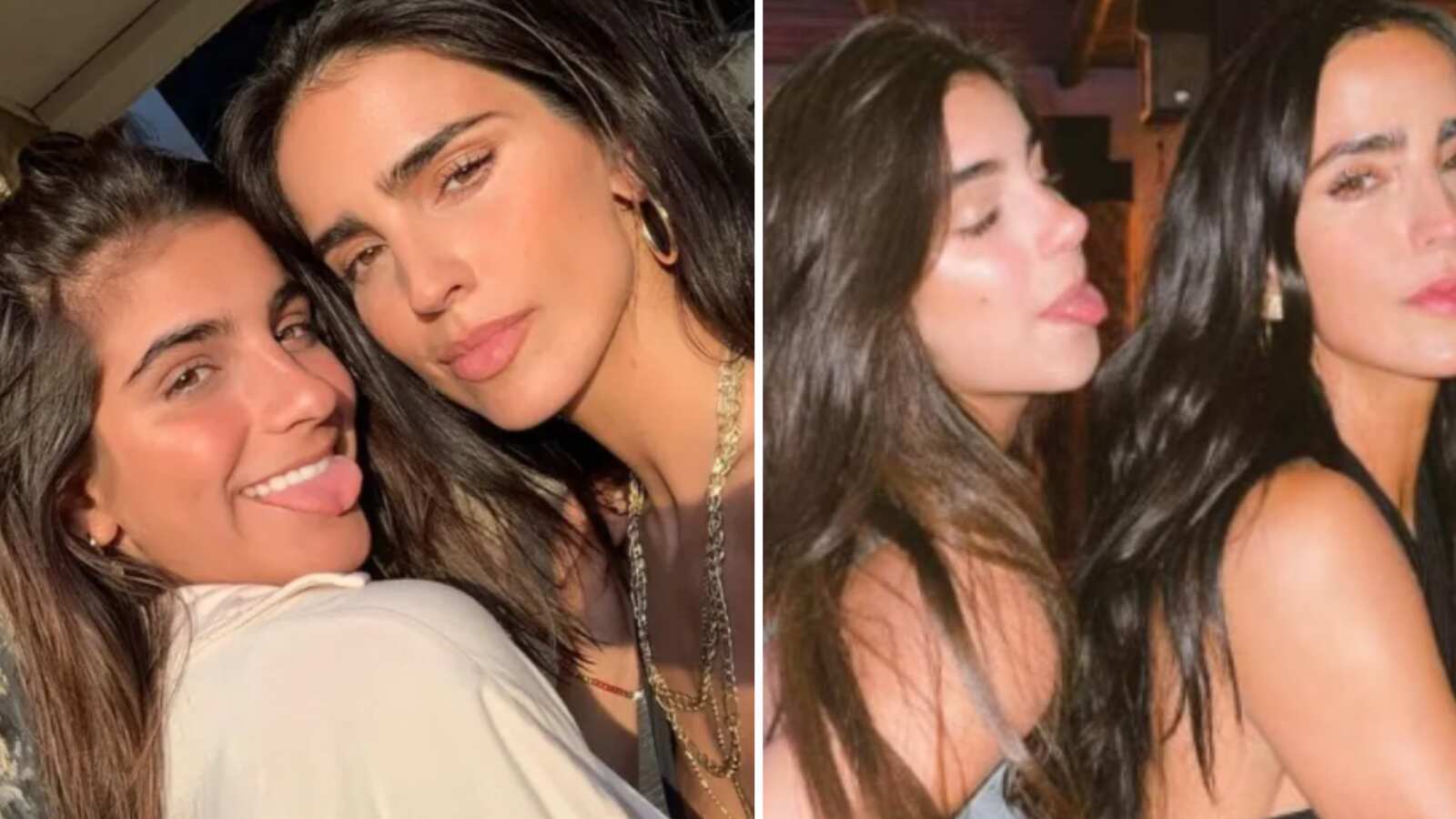 Bárbara de Regil y su hija