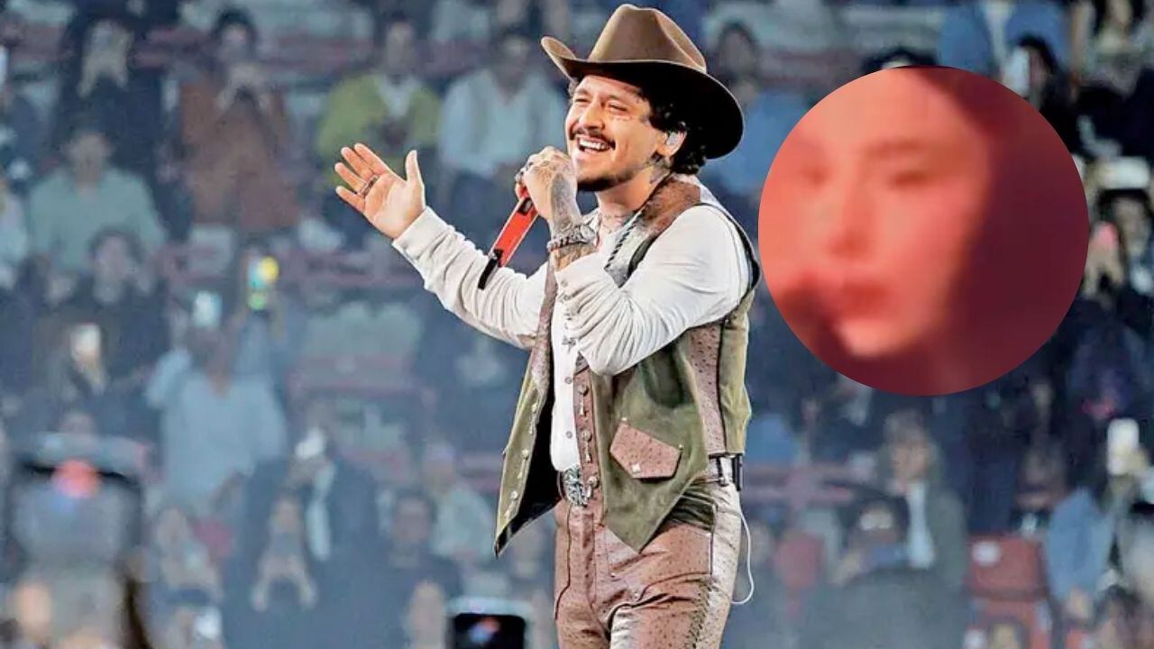 Un fan del cantante la regañó por no dejarlo ver el concierto.