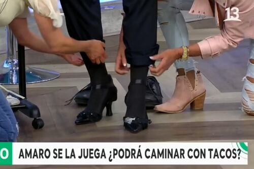 Amaro Gómez-Pablos y Polo Ramírez desfilan en tacos en “Bienvenidos” para romper con los estereotipos