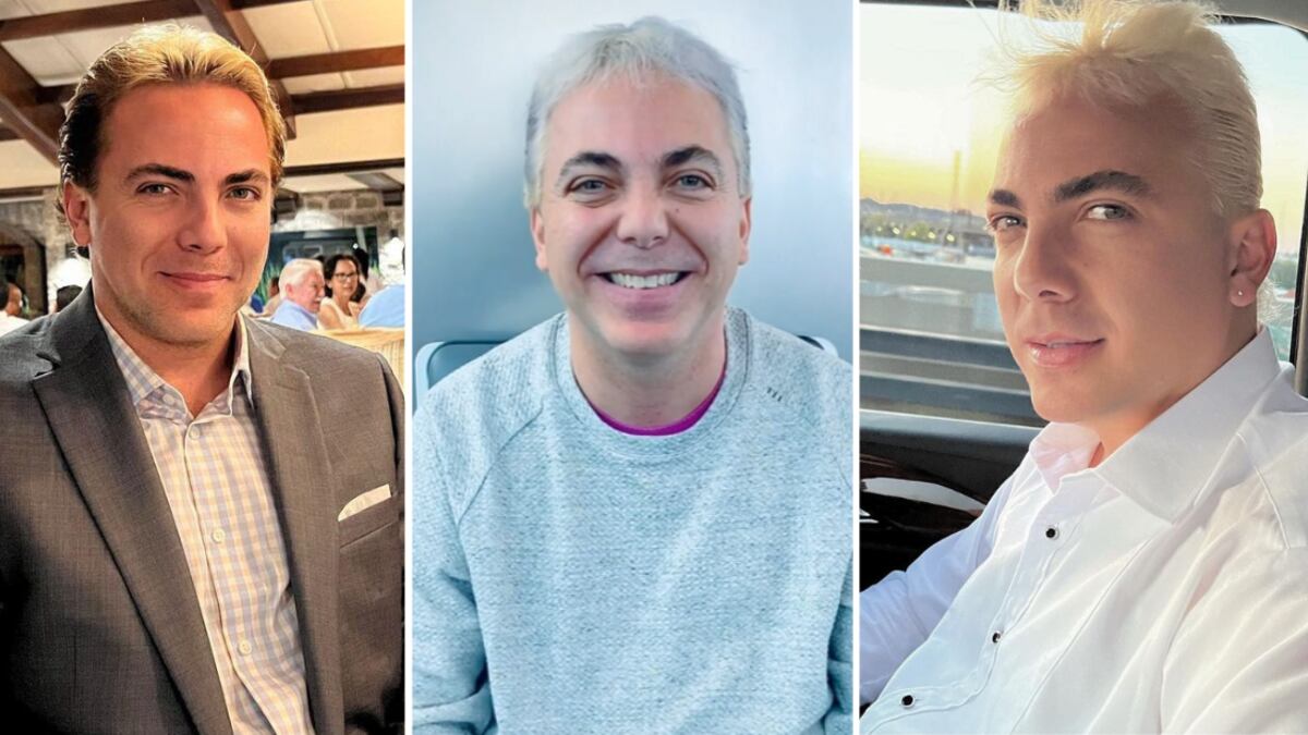 Cristian Castro se robó la atención con su nuevo look