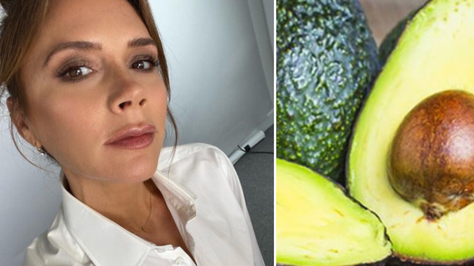 Mascarilla de aguacate arrugas victoria beckham