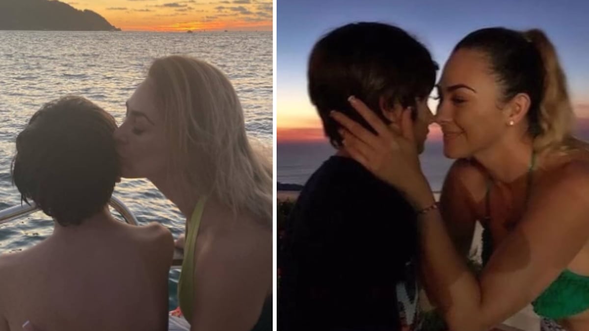 Aracely Arámbula y sus hijos