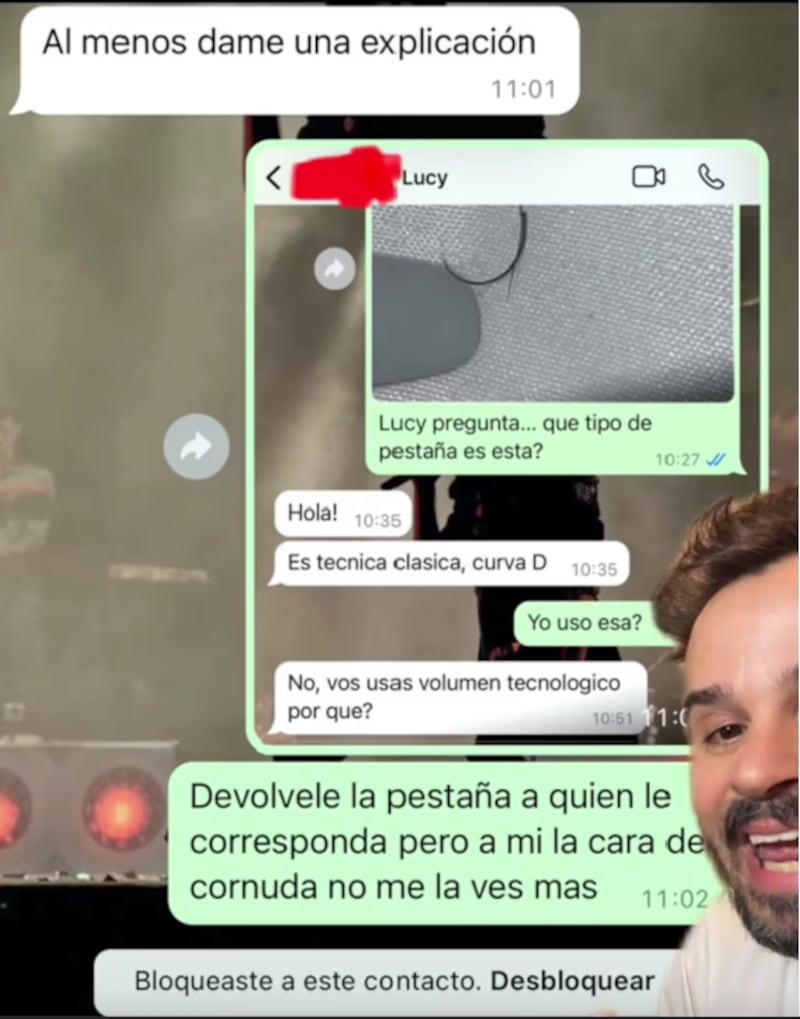 Joven descubre infidelidad gracias a una pestaña postiza encontrada en casa de su novio