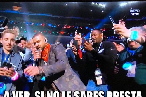 Los memes que dejó el show de Justin Timberlake en el SB