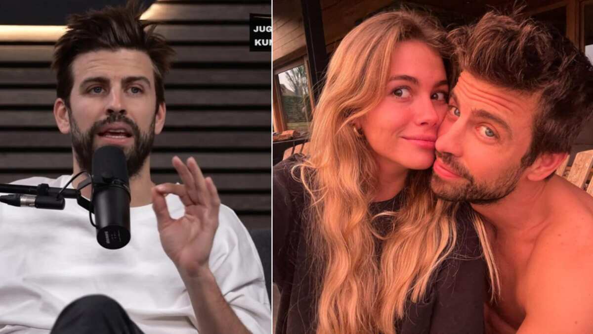Piqué y Clara Chía