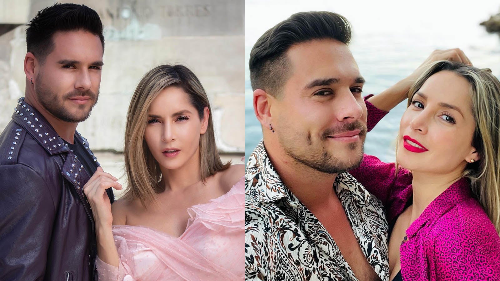 Sebastián Caicedo y Carmen Villalobos