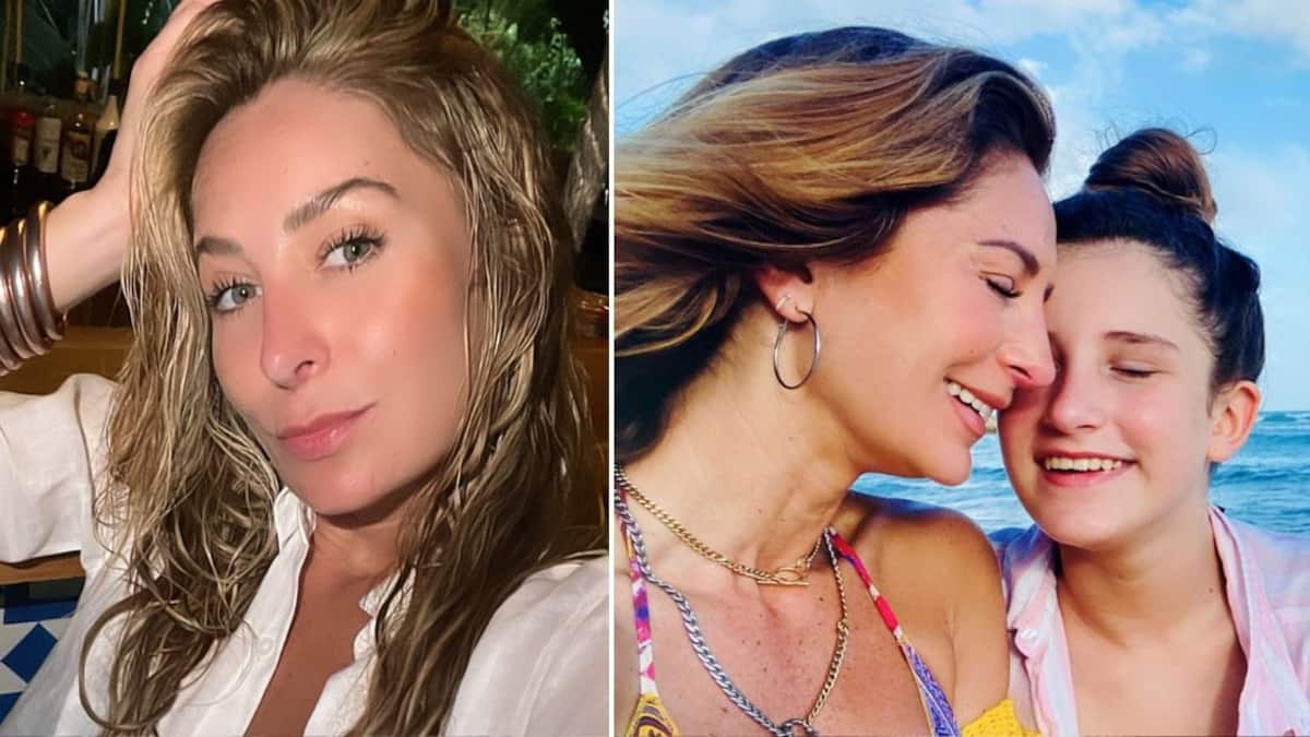 Geraldine Bazán pasó unas vacaciones de ensueño con sus hijas en Costa Rica