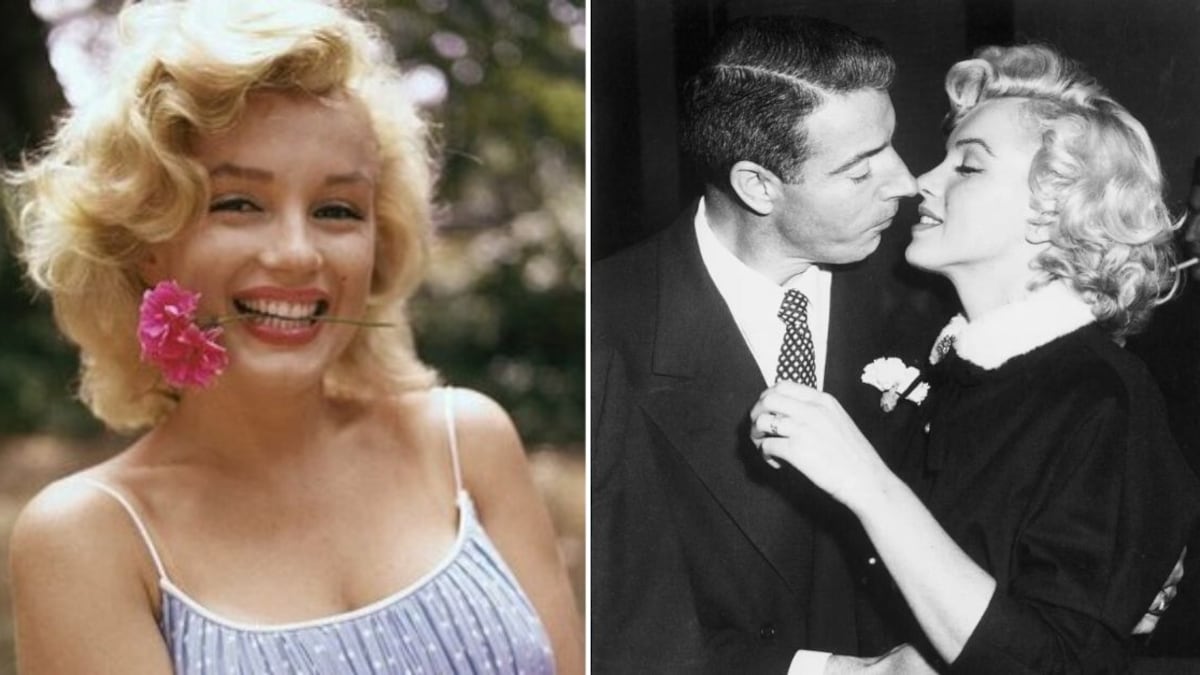 Marilyn Monroe y Joe DiMaggio