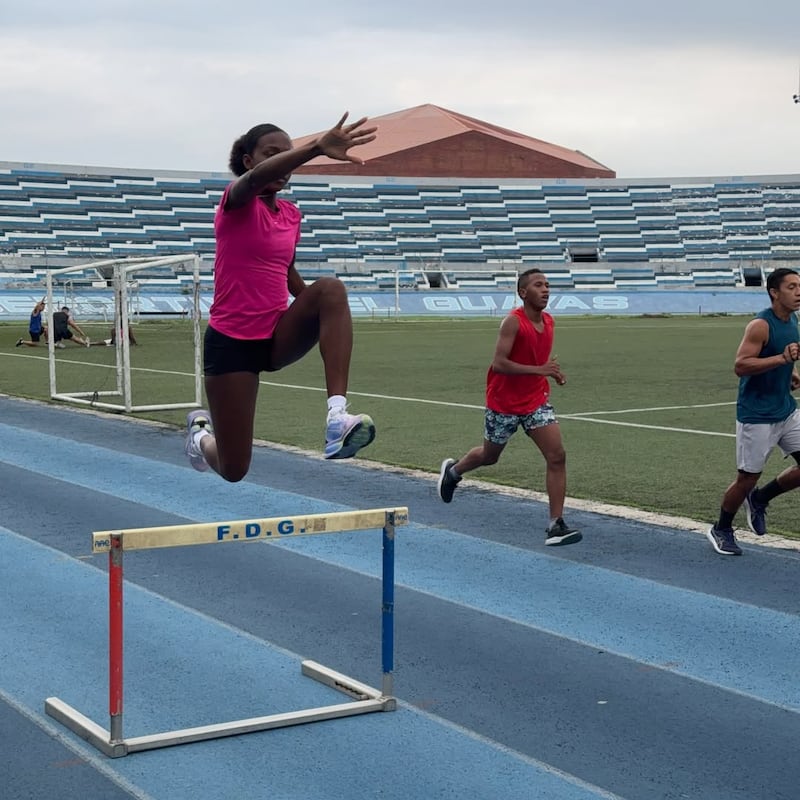 Kiara Rodríguez atleta ecuatoriana