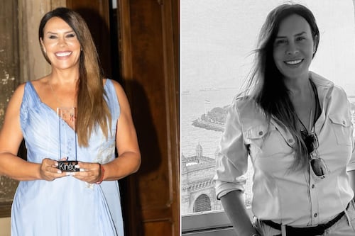 ¡Al estilo Marilyn Monroe! Karla Sofía Gascón reaparece con radical cambio de look: “Reina”