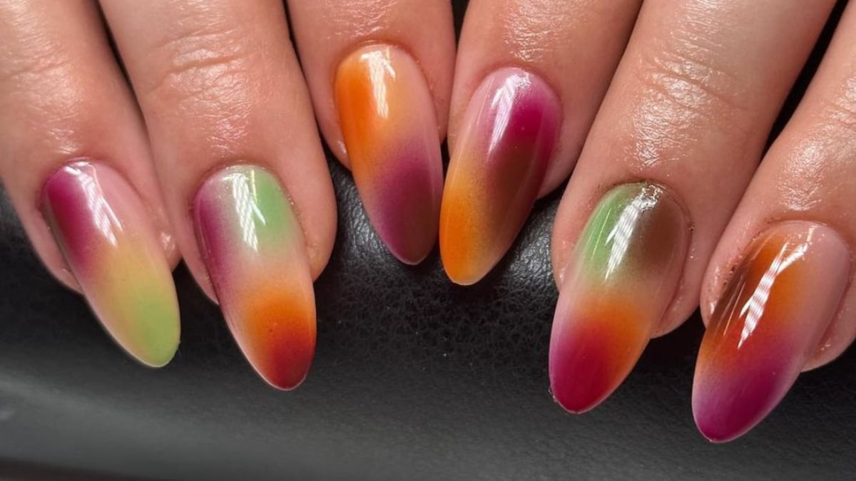 Las uñas 'autumn aura' son perfectas para lucir durante la época otoñal