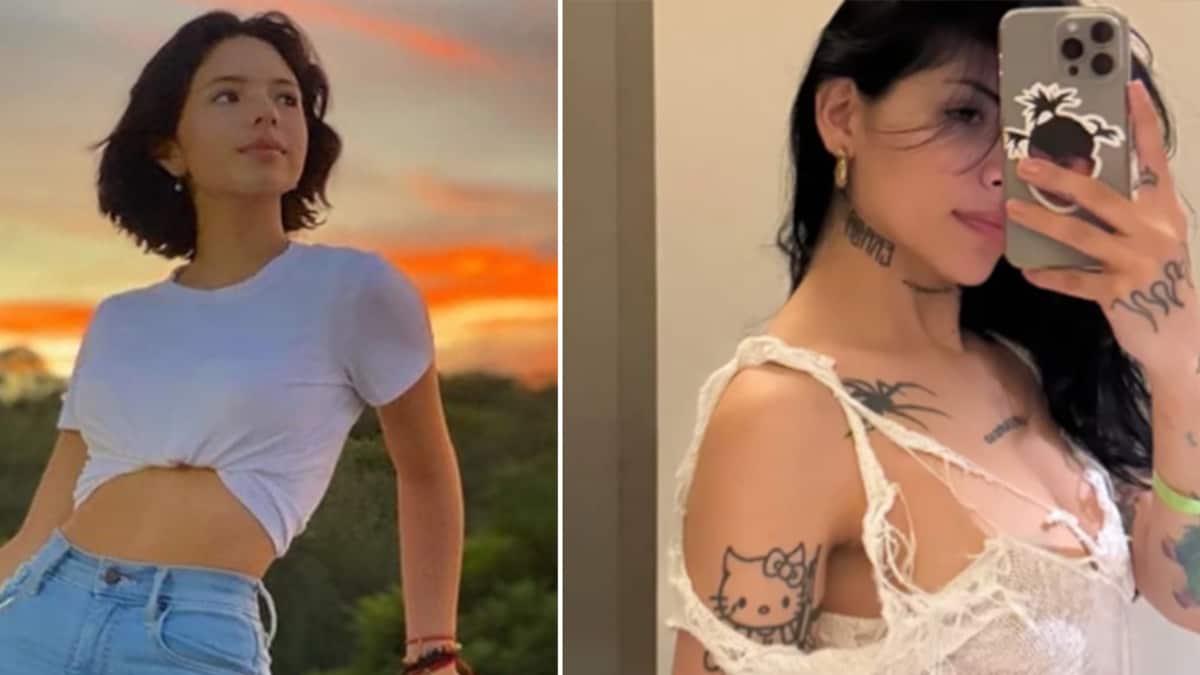 Ángela Aguilar y Cazzu looks