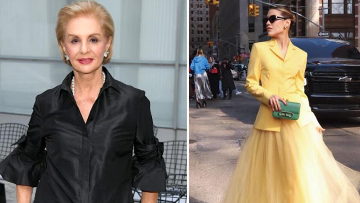 Carolina Herrera looks primavera
