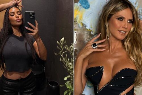 “No pudo superar a la reina”, el extraño disfraz de Kim Kardashian por el que dicen que quiso superar a Heidi Klum