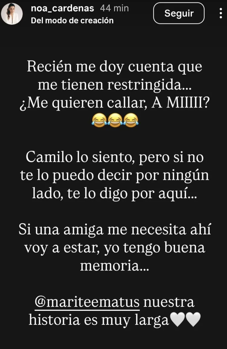 Storie Noa Cárdenas