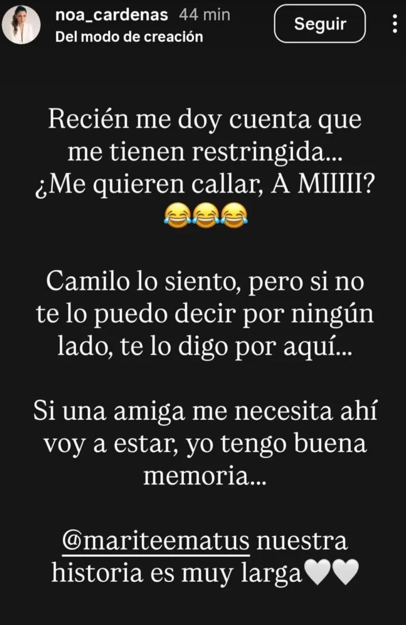 Storie Noa Cárdenas