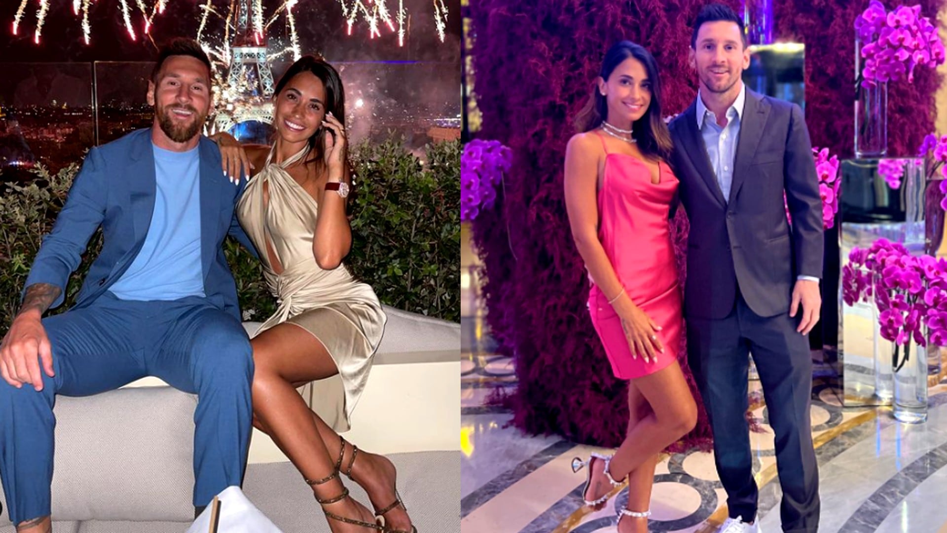 El estilo de Antonela Rocuzzo antes y después de su relación con Messi