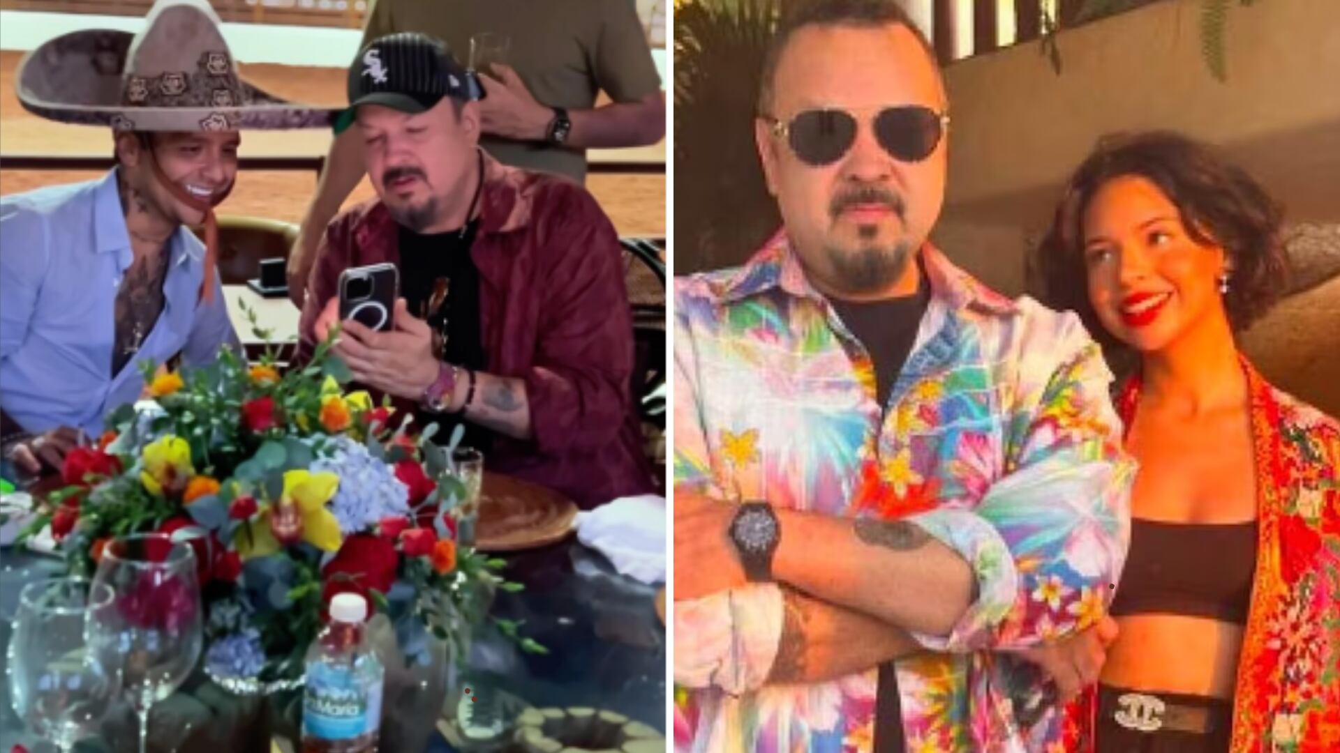 ¿Su relación ha mejorado? Pepe Aguilar vuelve a lanzar indirecta a Nodal y se lleva todos los aplausos.