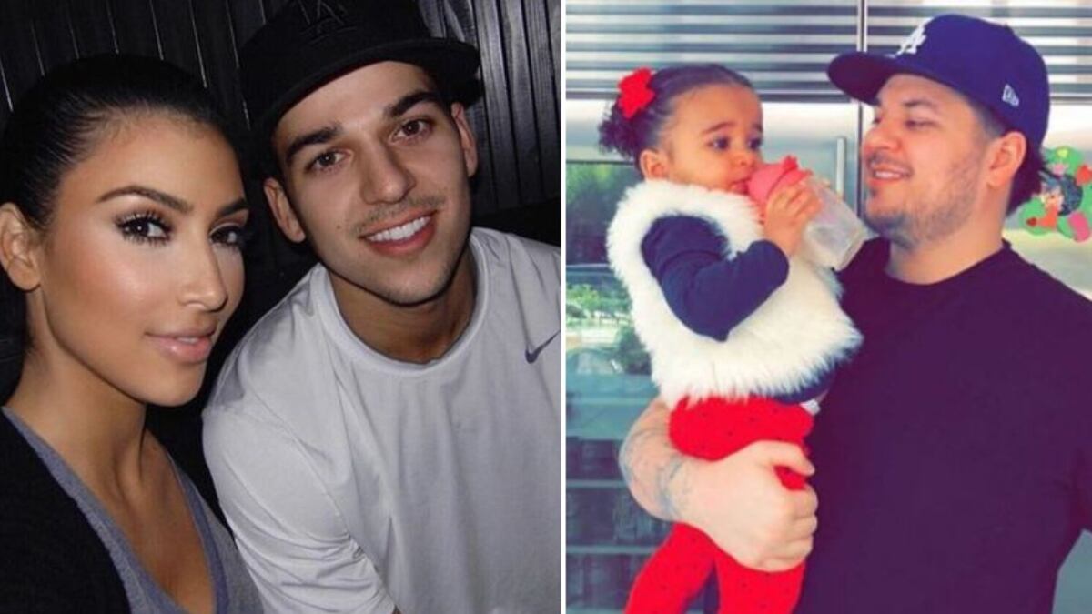 Rob Kardashian reaparece y luce mejor que nunca y muy feliz