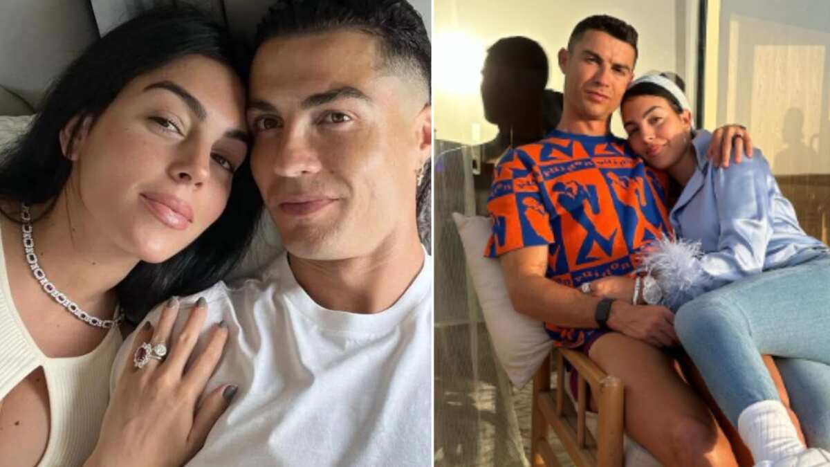 Georgina Rodríguez y Cristiano Ronaldo