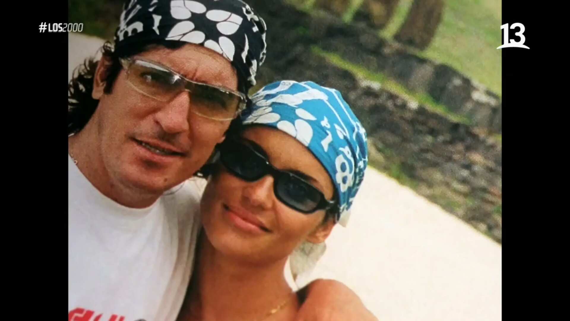 Iván Zamorano y Kenita Larraín