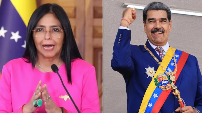 “¿Con oscuro significado?” El secreto que habría detrás del vestido de Delcy Rodríguez como mandataria tras captura de Nicolás Maduro