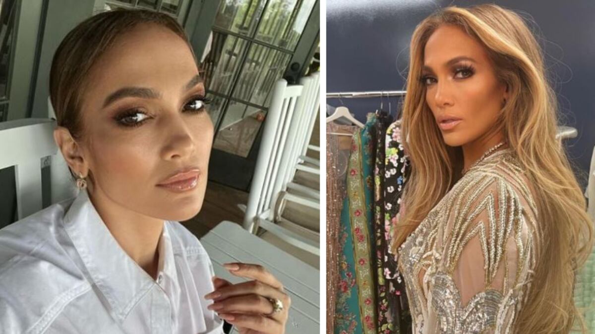 looks que ha usado JLo en su luna de miel