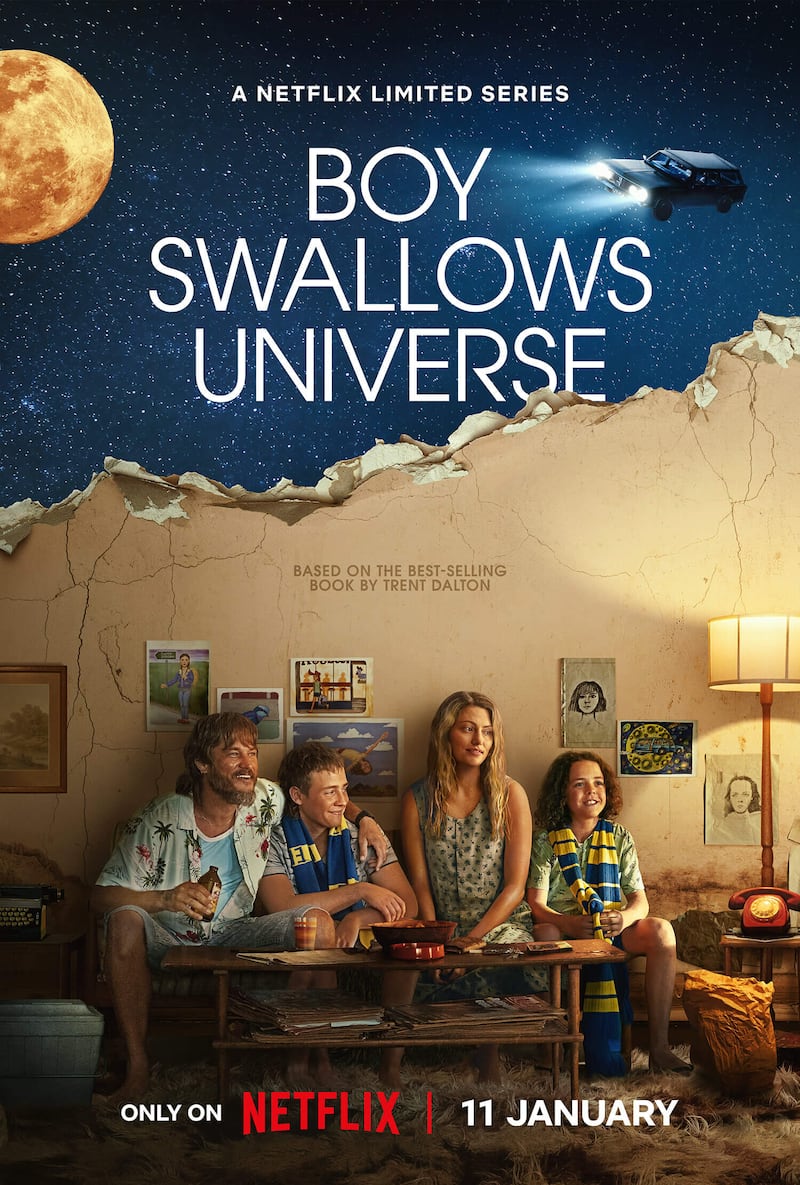 Póster de la serie australiana 'Chico come universo'