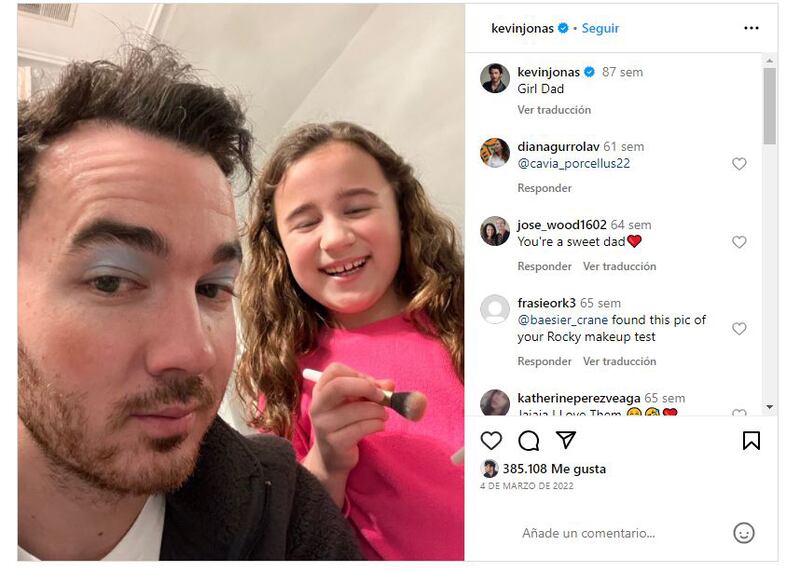 Kevin Jonas es un padre y esposo dedicado a su familia