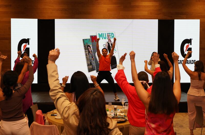 Gatorade presente en el brunch de Nueva Mujer
