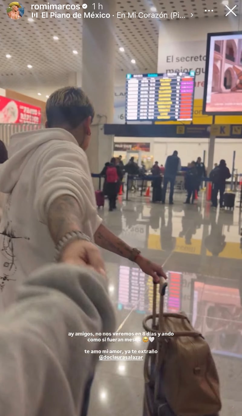 Romina Marcos se despide de Laura Salazar