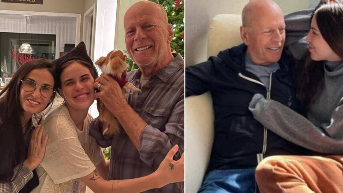 El amor que hijas de Bruce Willis le dan en medio de su enfermedad es inspirador
