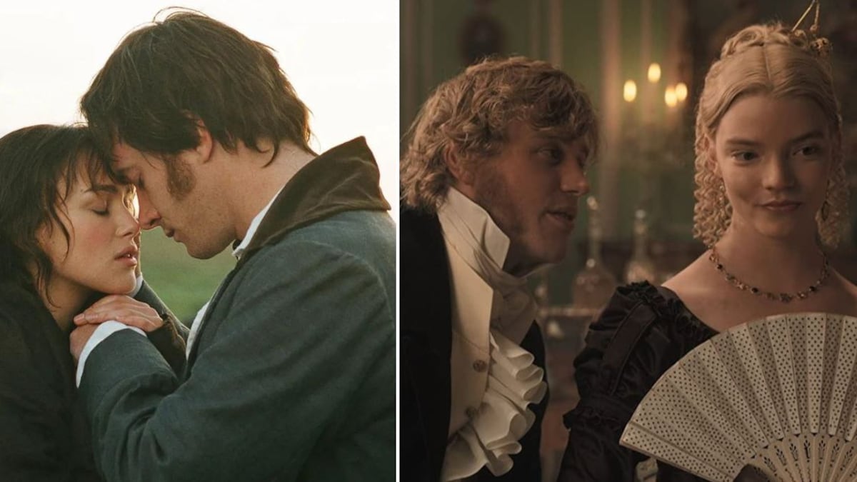 'Orgullo y prejuicio' y 'Emma' son dos de las novelas más adaptadas de Jane Austen