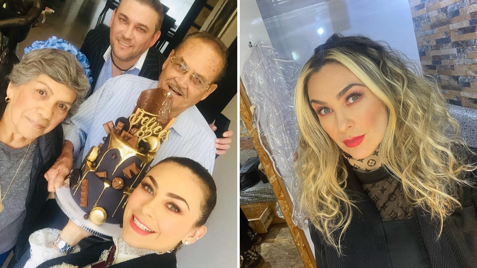 La actriz se ha sumergido en el trabajo y su familia luego de la muerte de su papá en mayo.