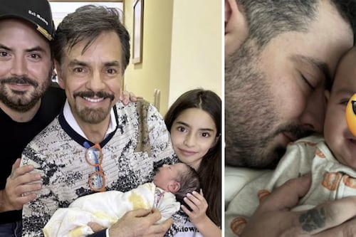 Eugenio Derbez lo vuelve a lograr: su nieta más pequeña derrite corazones y es su clon