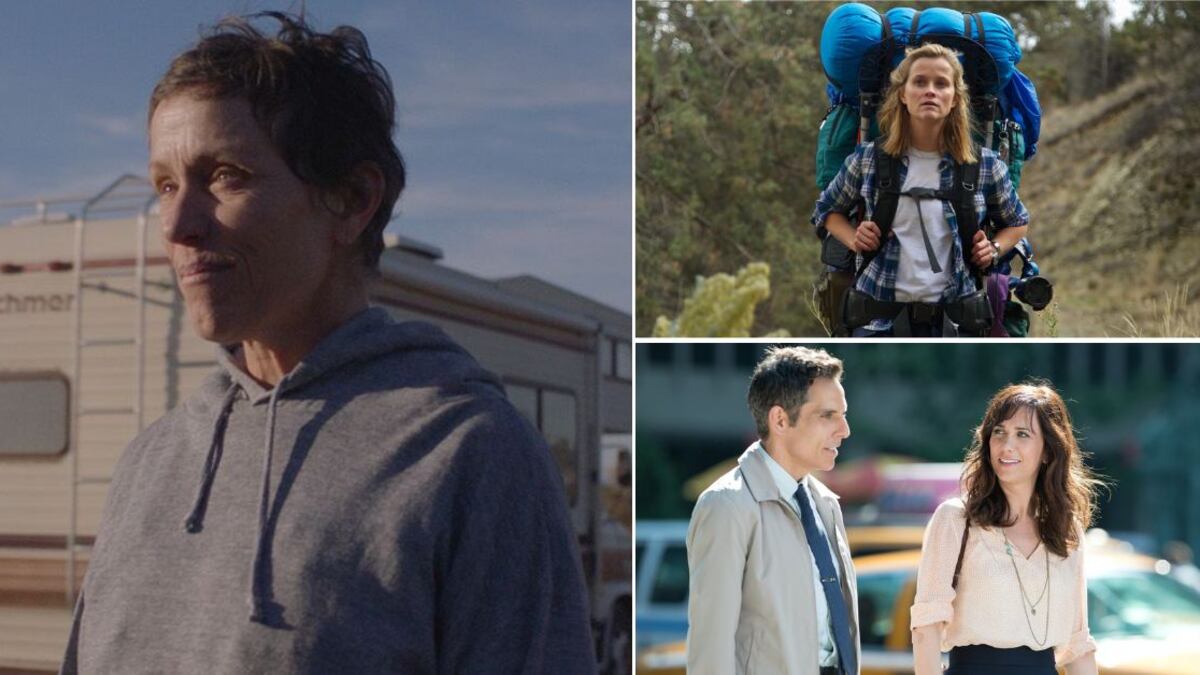 Escenas de Nomadland, La vida secreta de Walter Mitty y Alma salvaje