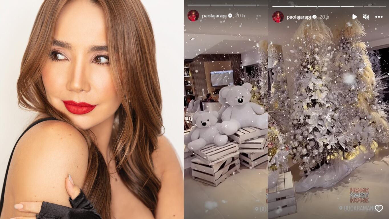 La Navidad ya llegó a casa de la cantante Paola Jara y en medio de cada adorno y ambiente decembrino surgieron las críticas.