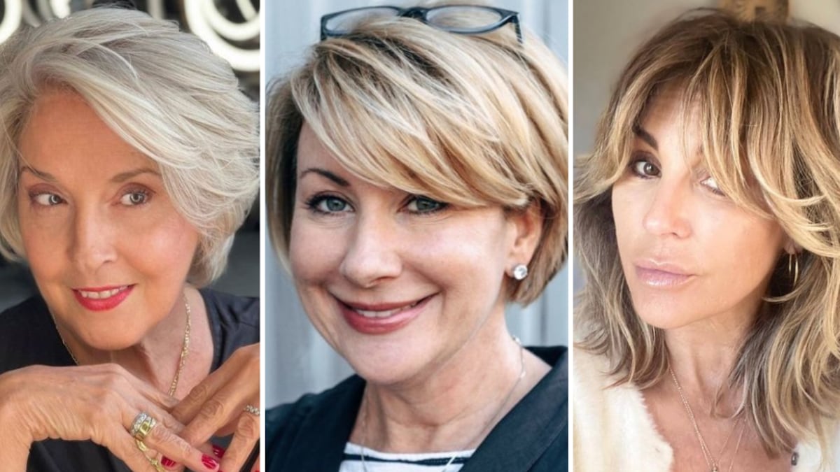 Cortes de pelo para mujeres de 60 años