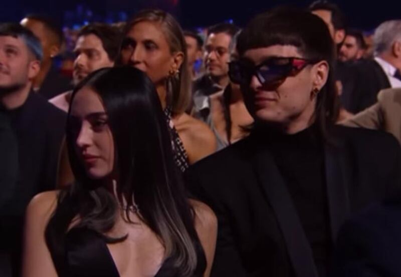 Nicki Nicole reacción Grammy Shakira