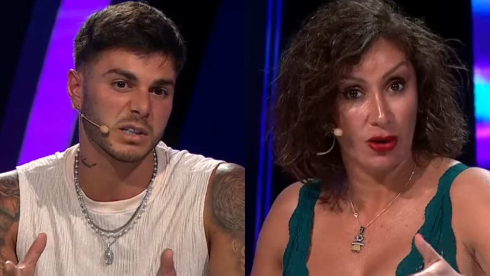 Manuel Napoli y Angélica Sepúlveda