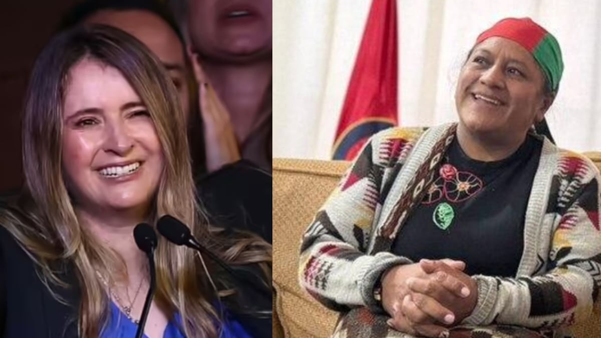 Paloma Valencia y Aída Quilcué