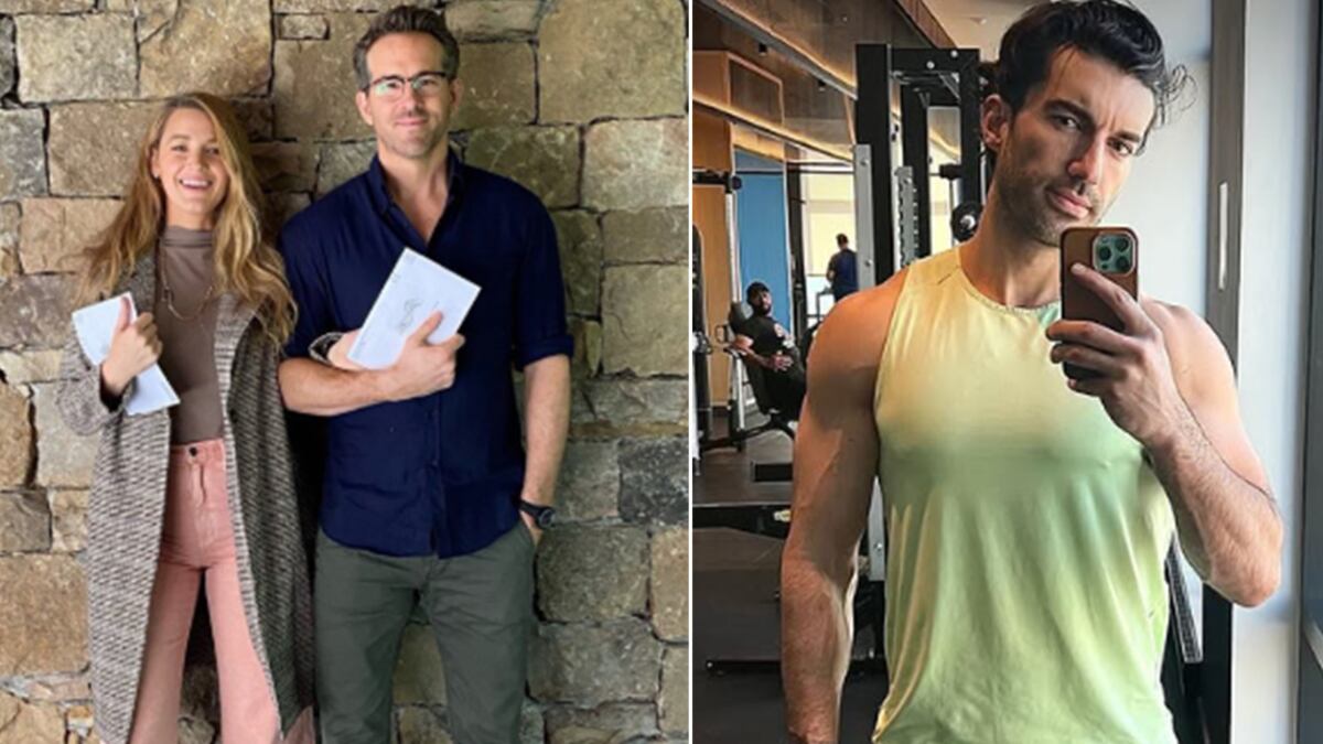 Blake Lively y Ryan Reynolds y Justin Baldoni