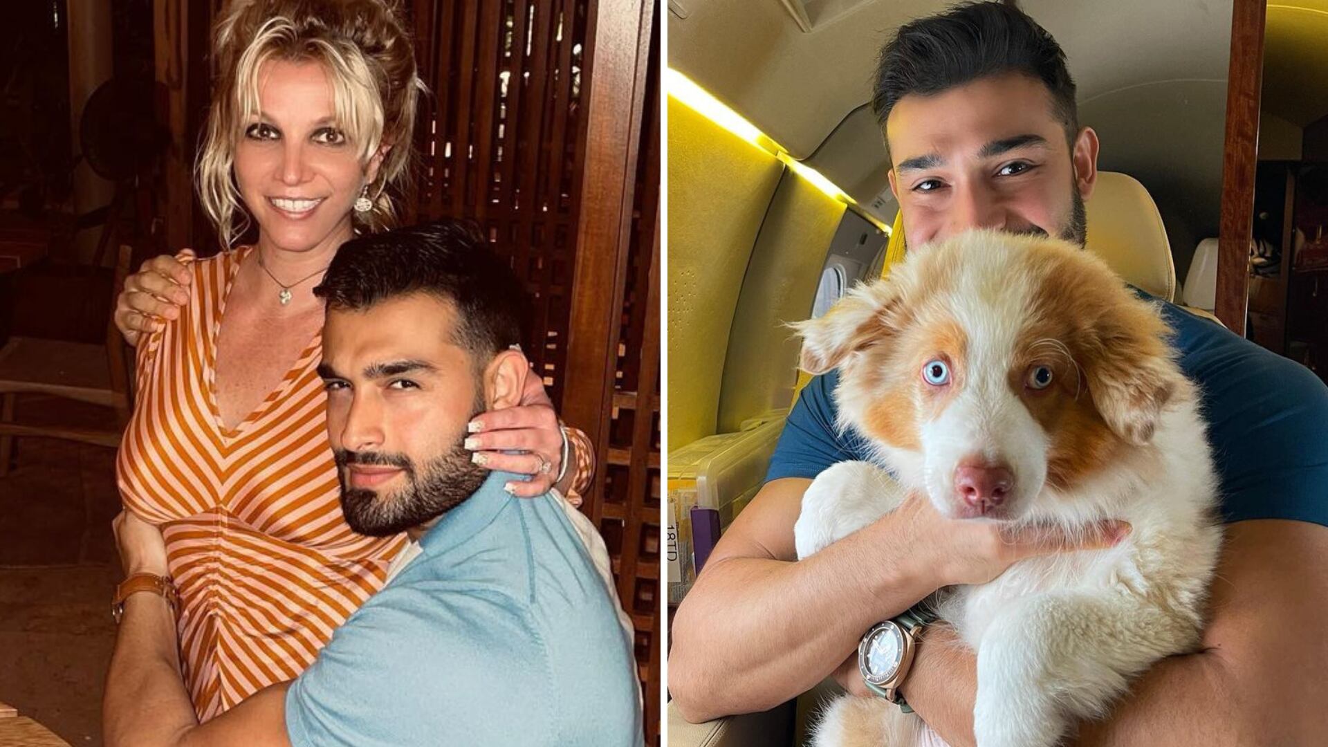 Sam Asghari y Britney Spears