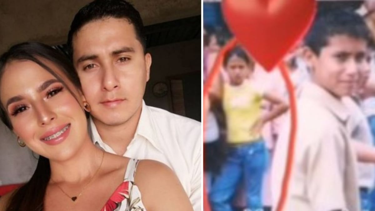 Esta pareja tras 9 años de conocerse, encontraron una foto de la infancia y se sorprendieron