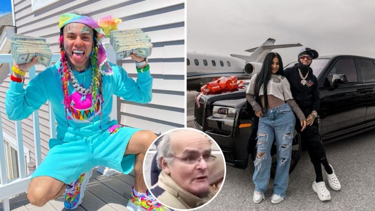 Tekashi 6ix9ine le regala dinero a todos, pero hay una persona que es la excepción, su padre, quien se presume vive como indigente.