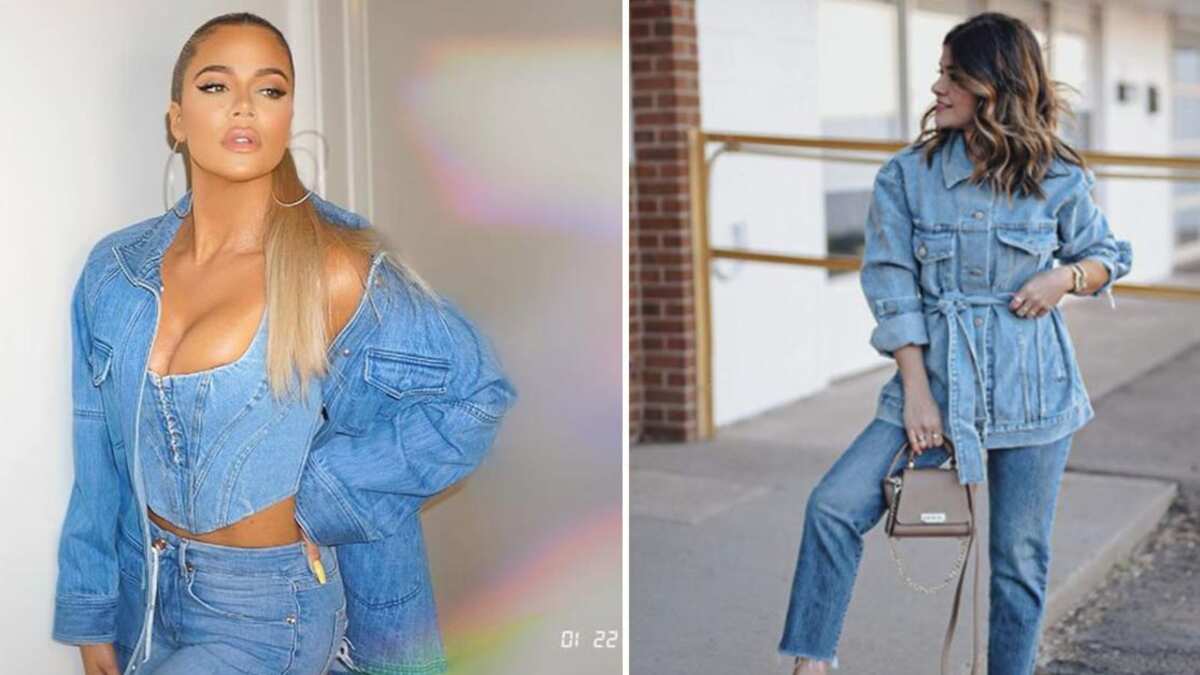 Moda looks mezclilla