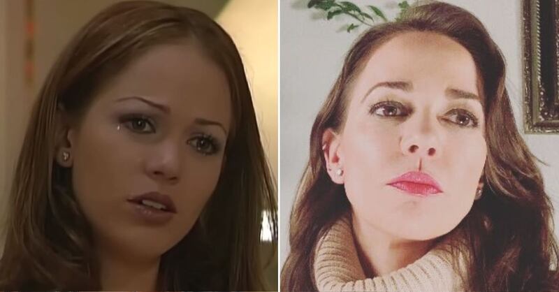 Laisha Wilkins en 'Soñadoras' y en la actualidad