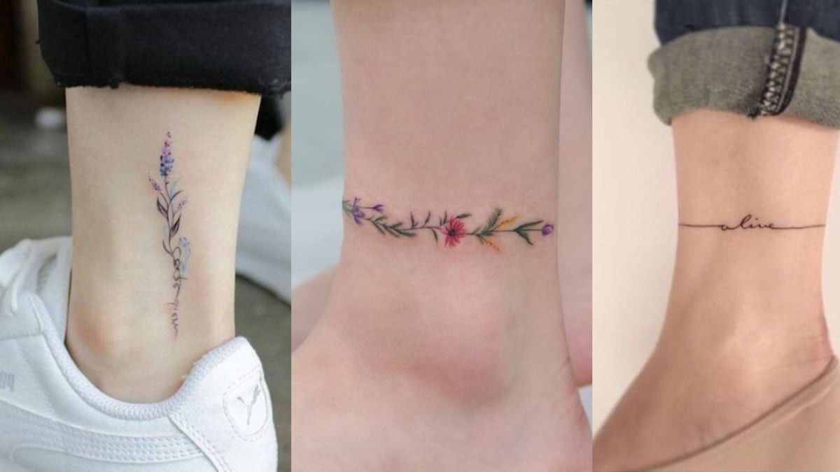 Tatuajes en el tobillo para mujeres