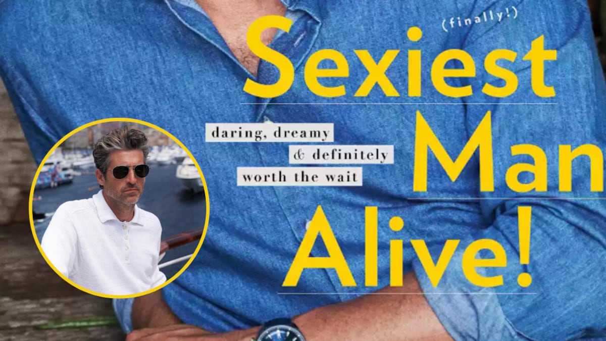 El famoso actor que diera vida a ‘Derek Shepherd’ se llevó el título del ‘Hombre vivo más sexy de 2023’